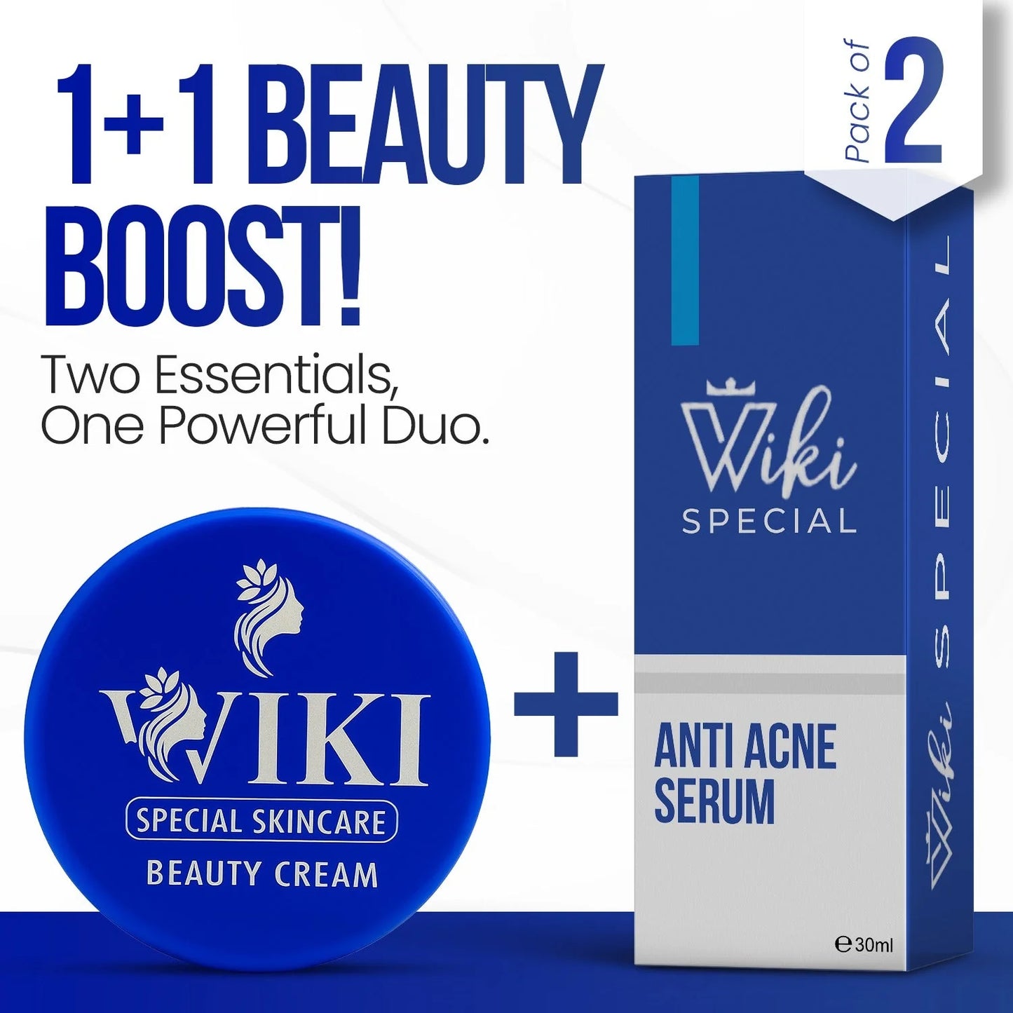 WIKI
Wiki Special (Serum + Cream , Pack of 2)