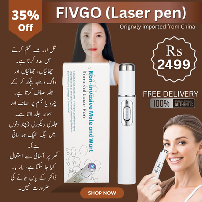 Non-Invasive Mole and
Wart Removal Laser Pen in just 2499
